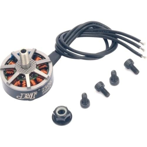 JMT 2306 Brushless Motor Grey 2400KV 3-4S Motor for 210 250 280 300 FPV Racing Drone Quadcopter Multirotor RC Toys