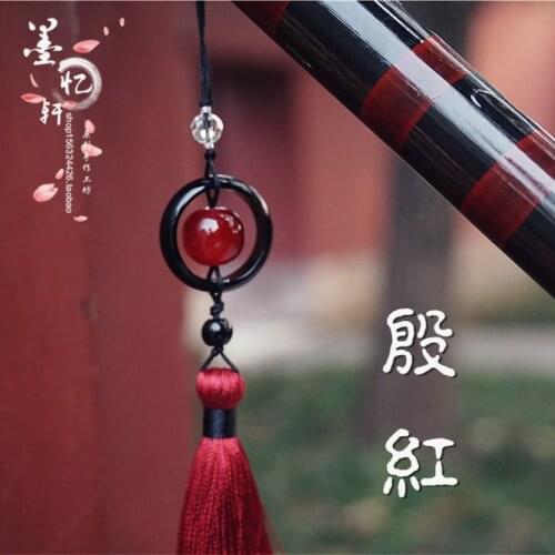 Handmade Chinese classical vintage natural stone tassel bead Pendant for hanfu dress Fan chi-pao cheongsam Pendant Bag packing