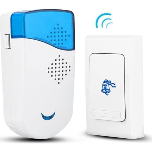 Durable Wireless Doorbell for Home Office Warehouse Hotel included 23A 12V battery Transmitter