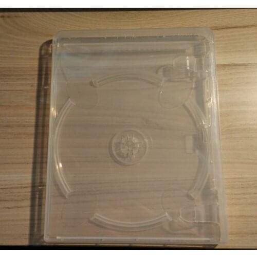 10PCS For PlayStation 3 CD box housing case shell for PS3 transparent white
