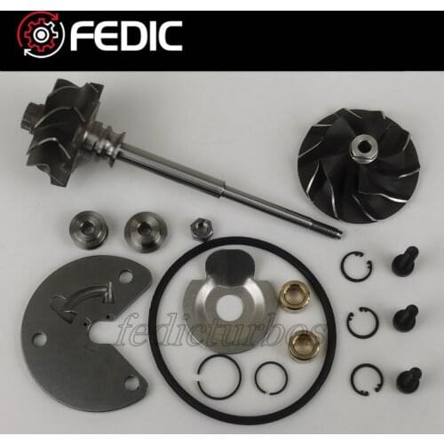 Turbo shaft and wheel+repair kit CT2 17201-33010 17201-33020 for Toyota Yaris BMW Mini One D 55 Kw 75 HP W17 1364 ccm 2002-06