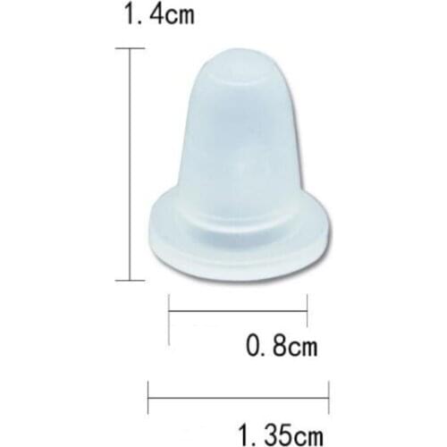 S/M Soft Plastic Disposable Microblading Tattoo Ink Cups Permanent Makeup Pigment Clear Holder Container Cap Tattoo Accessory