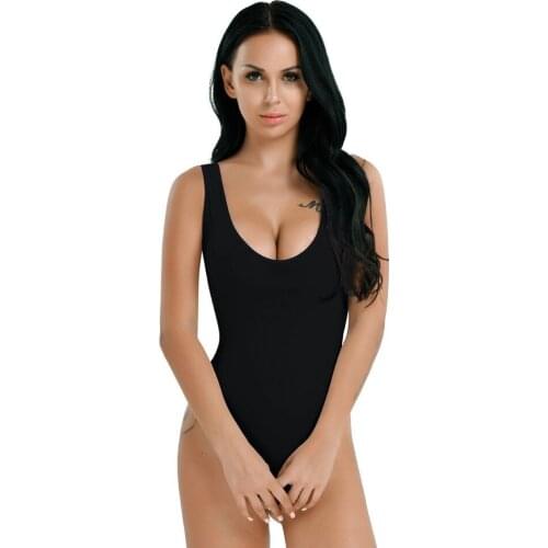 Sexy Womens Sheer See-through High Cut Leotard Stretchy Babydoll Lingerie Backless Thong Open Crotch Bodysuit Teddies