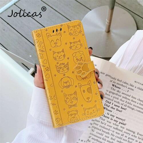 Dog Paw PU Leather Wallet Case For capinha iPhone XS Max sFor Apple iPhone hoesje X Max 6.5 inch Cove Smart Phone Covers Etui