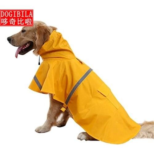 Waterproof Clothes Lightweight Rain Jacket Poncho with Strip Reflective