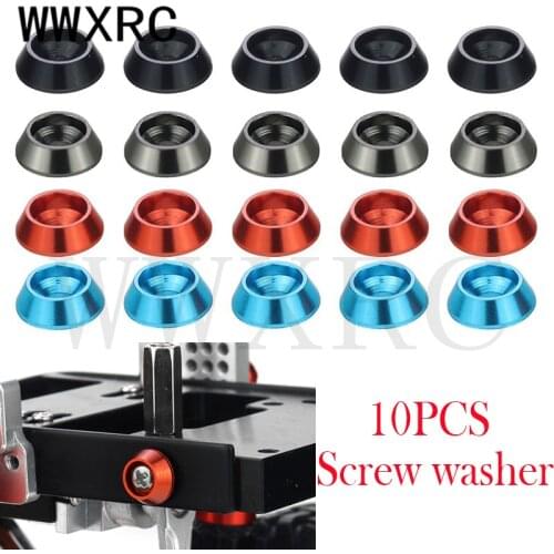 WPL B14 B24 B16 B36 Countersunk Umbrella Flat Head Round Head Screw Concave Conical Decorative Groove Washer for RC Car parts
