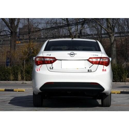 1pcs Taillight Rear Brake lamp assy. tail light Left / Right for Chinese HAIMA M3 autocar motor parts