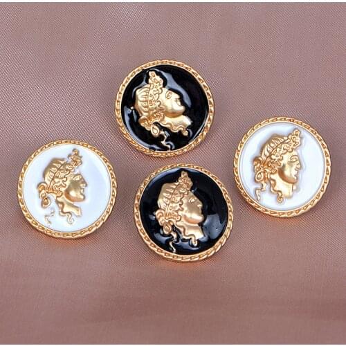 Fashion Elizabeth retro head gold coin Earrings ins серьги женские earrings for women aretes de mujer gothic collares jewelry