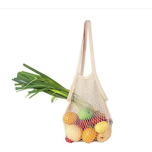 10pcs All cotton mesh bag Shopping bag Fruit mesh bag Vegetable mesh bag