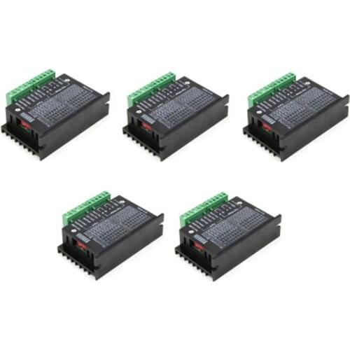 5pcs/lot Stepper Motor Driver TB6600 CNC Single Axis 4A TB6600 2/4 Phase Hybrid Stepper Motor Controller Drivers