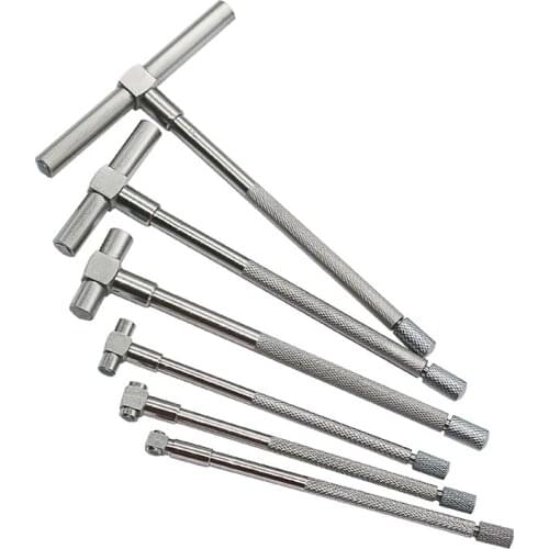 6 Pcs/Set 5/16"-6" Telescoping Gauges Internal Gauge Hole Gauges For Quick Inside Measurements Of Holes