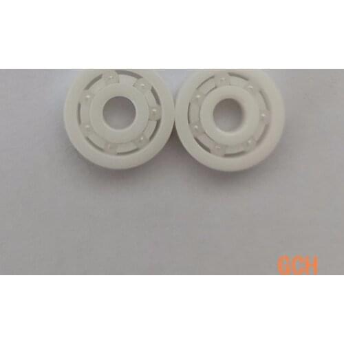Free Shipping FULL CERAMIC ZRO2 1PCS 3X10X4, 1PCS 5X11X4mm Fishing Reel Bearings By GCH