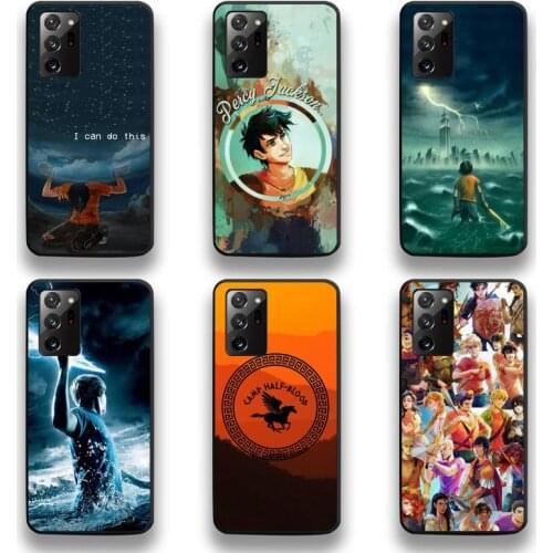 Cartoon Movie Percy Jackson Phone Case For Samsung Galaxy Note20 ultra 7 8 9 10 Plus lite M51 M21 M31 J8 2018 Prime