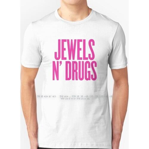 Jewels N' Drugs T Shirt 100% Pure Cotton Artpop Pop Jewels Drugs Ti Twista Too Short