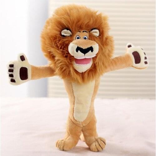 Toys for Children Animal Crossing Cute Cartoon Madagascar Lion Plush Toy Creative Plush Toy Doll Childrens Holiday Gifts