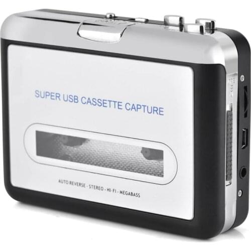 Cassette Tape USB to PC MP3 CD Switcher Converter Capture Audio Music Player with Headphones