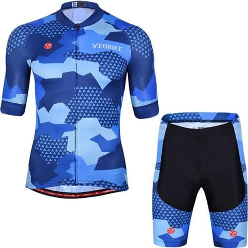 New Pro Team Cycling Jersey Set Men Summer Short Sleeve 2020 Mountain Bike Clothing Mtb Wear Bicycle Clothes Man Cycling Uniform