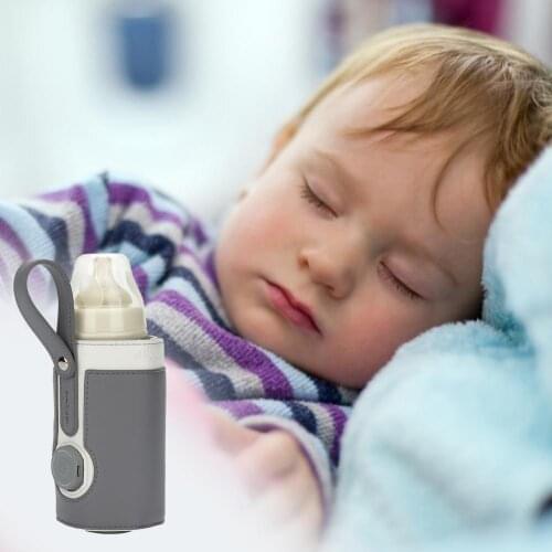 Multifunctional Baby Bottle Warmer Bag With USB Heated Portable Bag For Home Travel Suitable For Most Baby Bottles On The Market