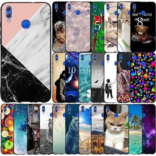 Soft Silicone Case For Huawei Honor 8X Case Full Protective Soft Tpu Back Cover Phone Case For Huawei Honor 8X Coque