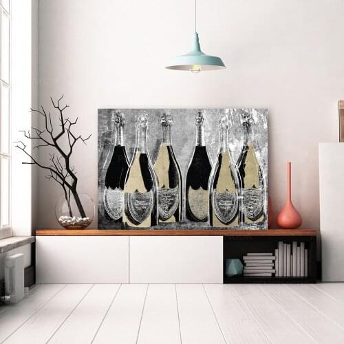 Wall Art Poster Modular Cartoon Lot Wine Retro Cool Pictures HD Printed Canvas Paintings Home Decoration Living Room No Frame