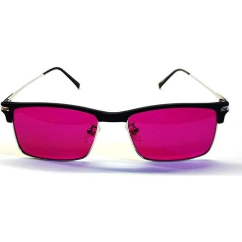 NEW Arrived Sliver Red-Green Color Blind Glasses for Red Green Color Blindness Men and Woman