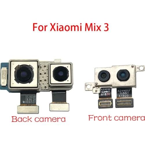 New Back Rear Camera Module Flex Cable For Xiaomi Mi Mix 3 Front Camera Flex Cable Repair Parts