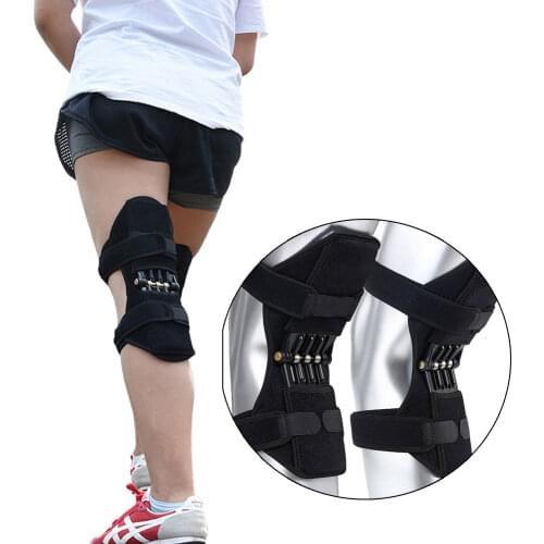 Dropshipping Breathable Non-slip Joint Support Knee Pads Lift Knee Pads Care Powerful Rebound Spring Force Knee Booster