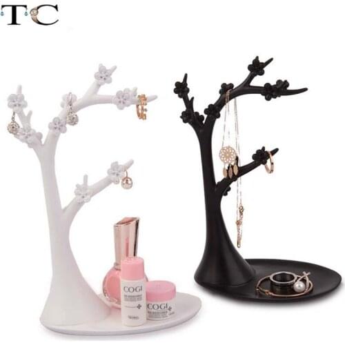 Resin Craft Tree Fork Jewelry Storage Rack Ring Earring Pendant Necklace Bracelet Jewelry Display Rack Jewelry Organizer