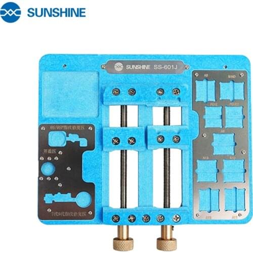 SUNSHINE SS-601J Universal Fixture platform Double Bearing Stable For IPhone PCB Mainboard BGA Repair Fixture Soldering Tool