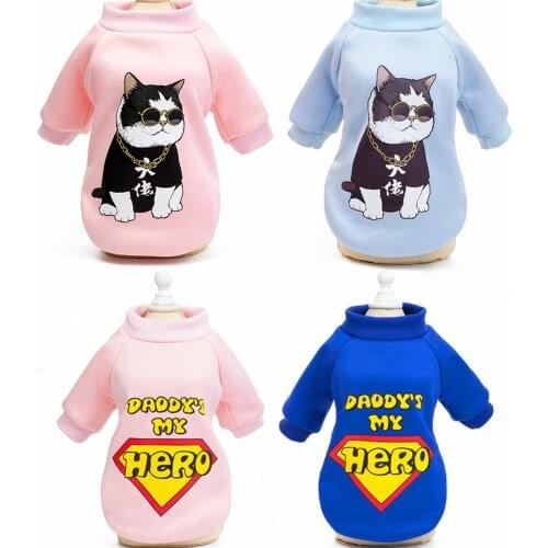 2019 Fashion Winter Warm Dog Clothes Chihuahua Yorkshire Poodle Cotton Puppy Clothing Dog Coat Jacket Pet Clothes For Dogs