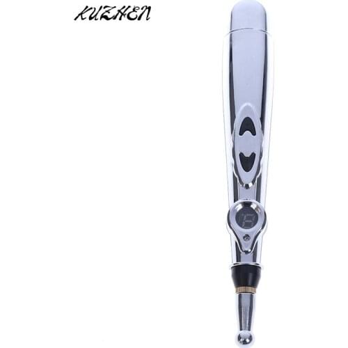 1pc Acupuncture Point Massage Pen Pain Relief Laser Therapy Electronic Meridian Energy Pen Head Back Neck Leg Massager