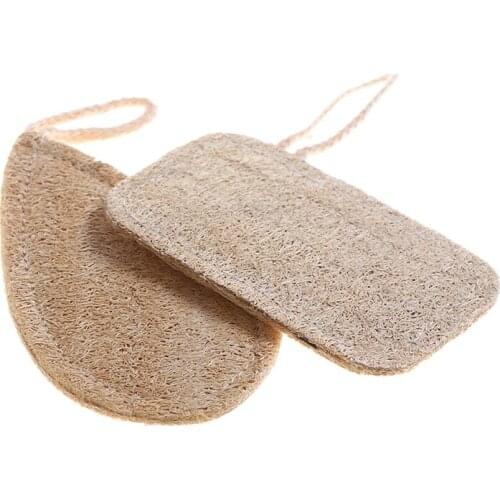 2Pcs/Set Ecological Reusable Kitchen Sponge Loofah Scrubber Dish Cleaning Brush