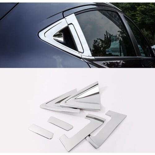 For Honda HRV HR-V Vezel 2014/15/16/17 ABS Car Accessories Rear Door Handle Chrome Bowl Cover Insert Trim