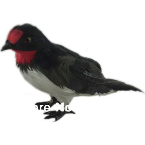 Free shipping decorative birds for crafts garden birds feather bird ornaments