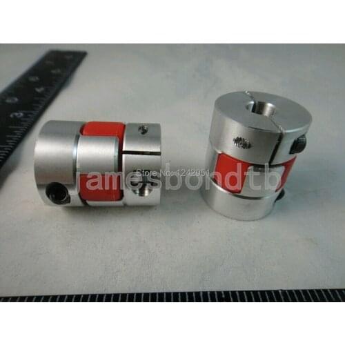 BF 5mm x 10mm CNC Flexible Plum Coupling Shaft Coupler D20 L25