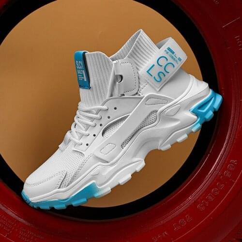 KLYWOO Classic Men Shoes Clunky Sneakers for Men Fashion Casual Shoes Walking Running Shoes Superstar Streetwear Male Footwear