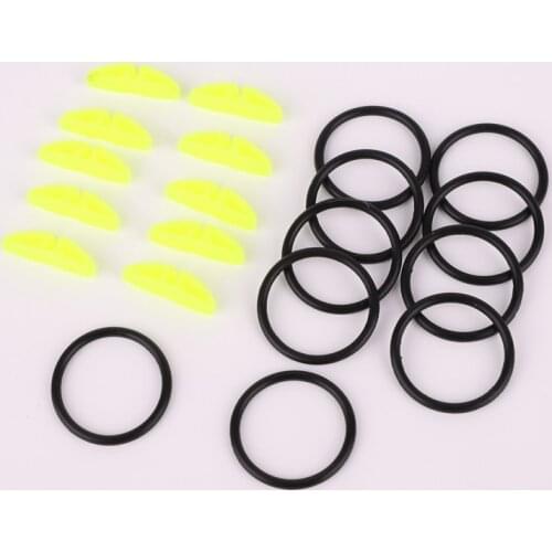 10pcs Fishing Hooks Secure Keepers Holders Lures Jig Hooks Safe Keeping for Fishing Rod Fishing accessories