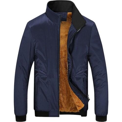 Men Large Size Outdoor Winter Plus Velvet Jacket Thicken Thermal Windproof Wear Resistant Coats Climbing Skiing Hunting Jackets