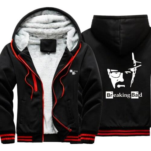 Breaking Bad heisenberg winter outwear windbreak Male Jacket warm hoodies men thick Camouflage Sleeve causal winter Mens Jacket