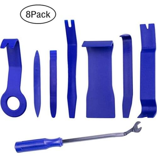 8Pcs/set DIY Car Repair Tool Kit Hard Plastic Auto Car Radio Media Panel Door Clip Panel Trim Dashboard Removal Opening Tool
