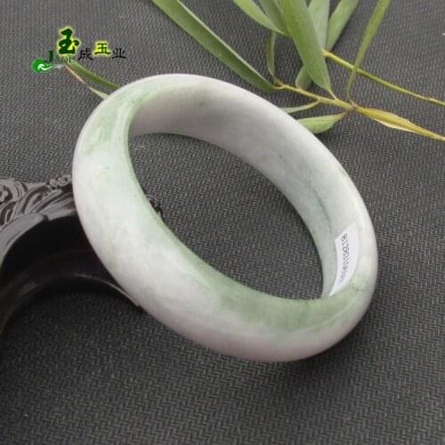 Natural jade jade bracelets jade green children section floating authentic special send the certificate