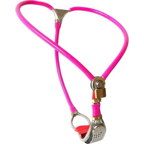 Stainless Steel BDSM Bondage Female Chastity Belt Erotic Panties Adult Sex Toys For Women Metal Chastity Lock Underwear