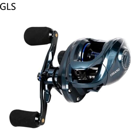 NEW Fishing Reel 6.5:1 High Speed Ultralight Baitcasting Reel Metal Star Drag 10 Gears Magnetic Brake 10KG Max Drag
