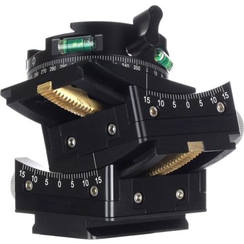 Gear 3D Fine Tuning PTZ Second Generation Worm Gear Angle Fine-Tuning Large Frame Tilt-Shift Architectural Panorama Accessories