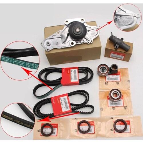 Timing Belt & Water Pump Service Kit for Hhonda Odyssey Pilot Accord Aacura MDX RL OEM 14400-RCA-A01/19200-RDV-J01/91213-R70-A02