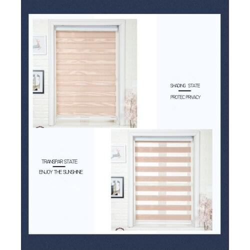 Window curtain zebra roller blinds for kitchen living room office roller cortina with high qualty 07series with printing