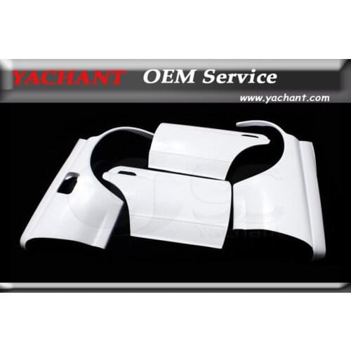 Car-Styling FRP Fiber Glass Body kits Fit For 1989-1994 Skyline R32 GTS 4D Rear Wider Fender and Rear Doors Wider Cover