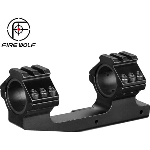 Tactical Rifle Aiming 11mm One-piece Side Mount w/Accessory Rails Picatinny Weaver Base