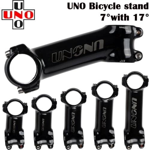UNO Red Stem MTB Road Bike Kalloy Ultralight -7 17 degree 31.8mm 60/70/80/90/100/110/120/130mm Bicycle Stem king alloy