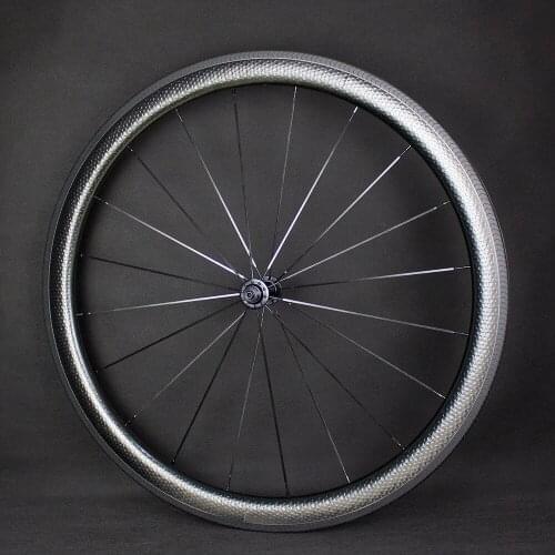 FIERCE Carbon Road Dimple Wheels Clincher 700C V brake Front 45mm Rear 58mm Depth R36 Hub Road-Wheelset PILLAR Aero Spoke